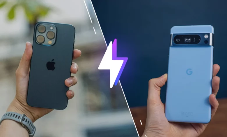 iPhone 16 Pro Max vs Google Pixel 8 Pro, iPhone vs Pixel comparison, best flagship smartphone 2024